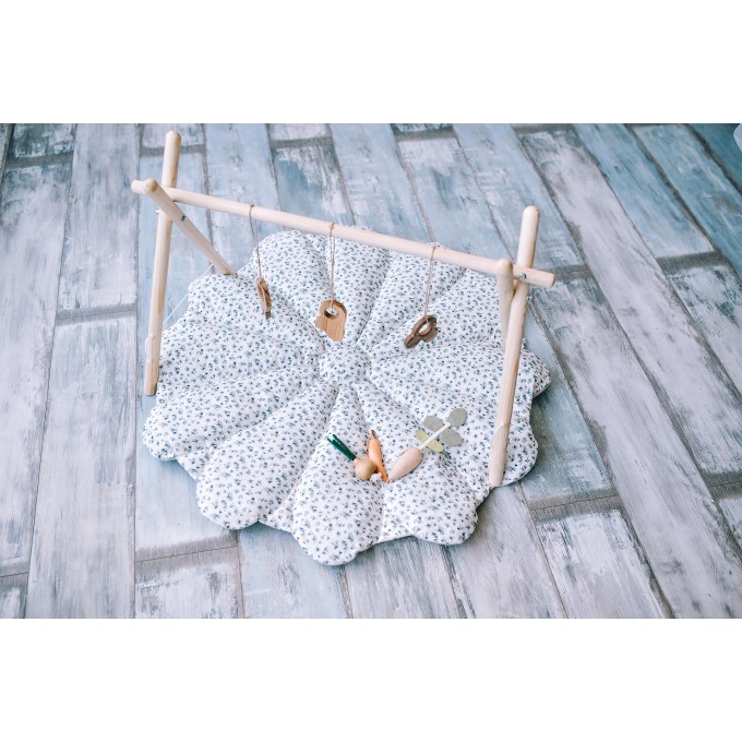Round baby play mat