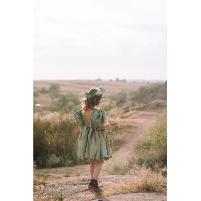 boho flower girl dress