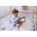 Round baby play mat