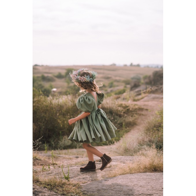 boho flower girl dress