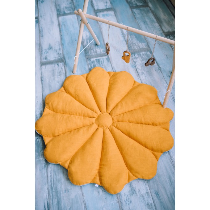 Round baby play mat