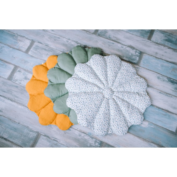 Round baby play mat