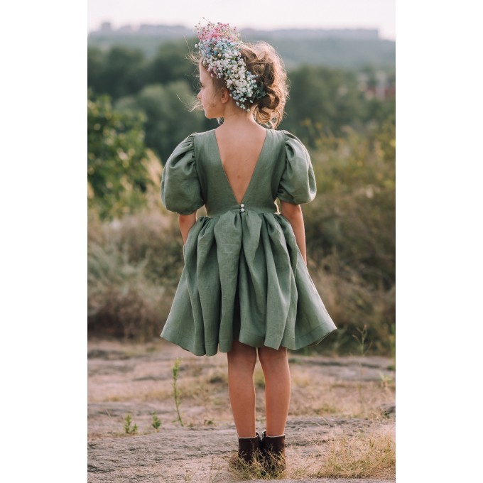 boho flower girl dress