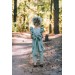 Sage green flower girl jumpsuit