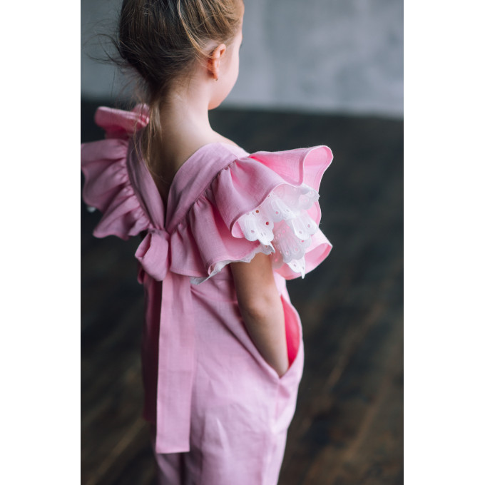 Flower girl jumpsuit