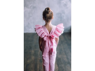 Flower girl jumpsuit